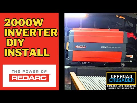POWERING UP! - How to install a 240V Inverter | REDARC 2000w inverter | DIY install at home