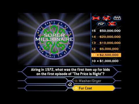 Who Wants To Be A Super Millionaire? S1 E1 (13.01.2017)
