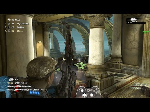 I perfected movement on Gears of War 3: Delta Online