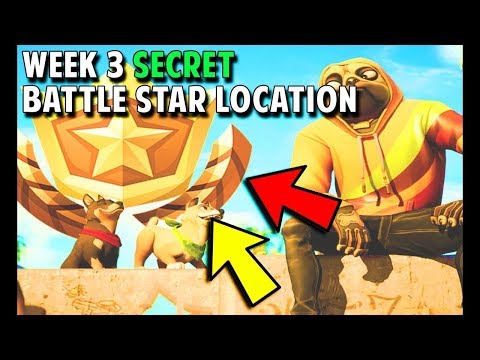 Secret Season 9 Week 3 Battle Star Location Guide (Utopia Challenges) - Fortnite Battle Royale