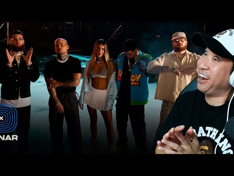 Coreano Loco reacciona a WYA REMIX BLUE 🔵 Hades66, Corina Smith, Miky Woodz, J Abdiel, iZaak