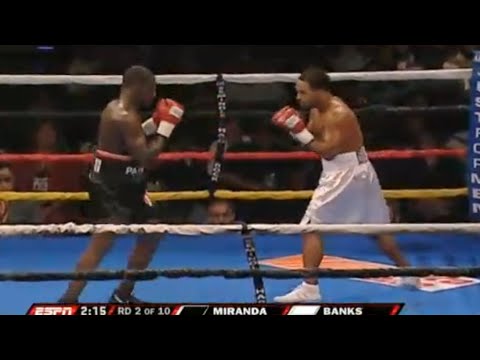 WOW!! KNOCKOUT OF THE YEAR - Edison Miranda vs David Banks, Full HD Highlights