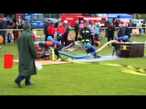 O pohár starosty OSH Železnice 2014 - SDH Slatiny ženy - 1. pokus