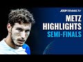 Monfils vs Carreño Busta; Hurkacz vs Gojowczyk | Metz 2021 Semi-Final Highlights