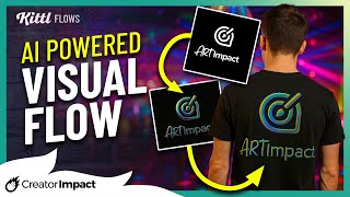 BRAINSTORM your art & design with AI - using KITTL FLOWS!