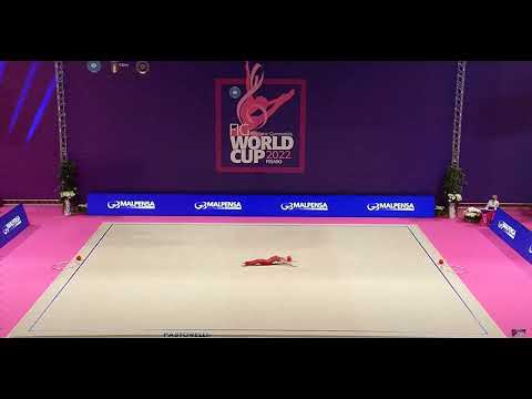 Viktoriia Onopriienko Ball Qual 27,200 - World Cup Pesaro 2022