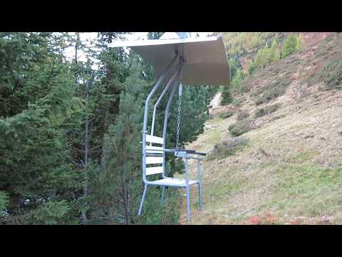 Luftseilbahn Davos Stillbergalp - Gartenstuhlbahn - cable car Switzerland