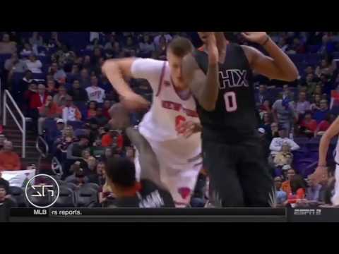 McGrady likes Kristaps Porzingis fighting with Marquese Chriss | ESPN The Jump (12.14.2016)