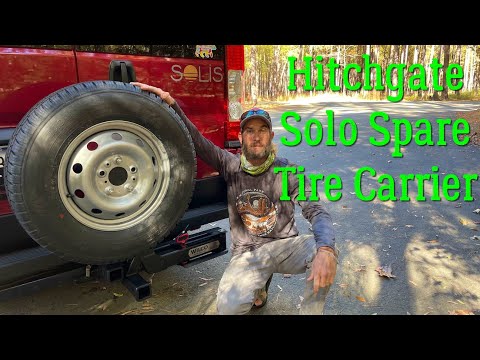Hitchgate Solo Spare Tire Carrier - No Drilling Required