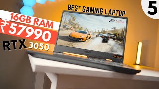 Top 5 Best Gaming Laptops Under 60000 | Gaming Laptop Under 70000 | RTX 3050 Laptops in 2023