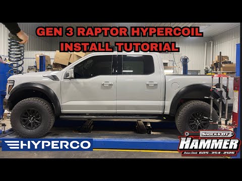 Ford Raptor Shock and Hypercoil Spring Install Gen 3