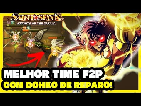 THIS IS THE BEST F2P TEAM WITH DOHKO IN REPAIR! Saint Seiya Awakening