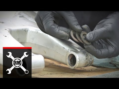 How To Replace Swing Arm Bearings on a Dirt Bike