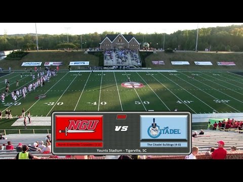 NGU Football 2016 - North Greenville vs. The Citadel Highlights