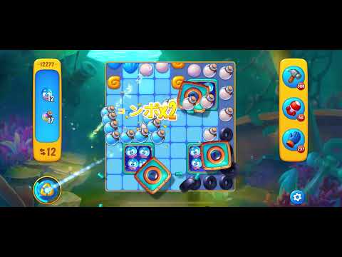 Fishdom level 12277 no boosters フィッシュダム ノーマル