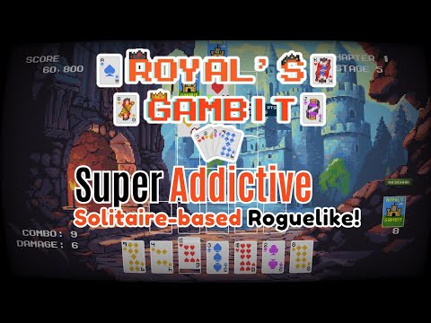 Royal's Gambit - A Super Addictive Solitaire-based Roguelike with 80+ Stages!