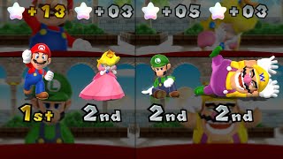 Mario Party 9 - Mario, Peach, Luigi, Wario - Bowser Station