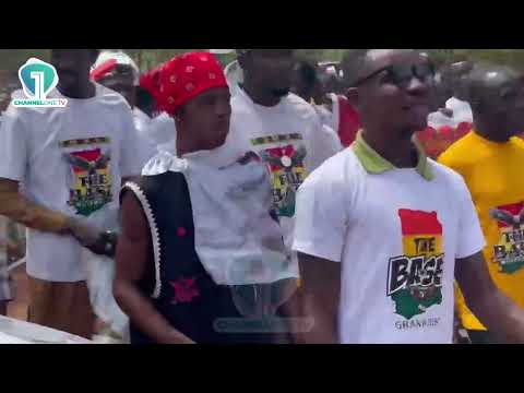 WATCH: Massive Street Procession as “The Base Movement” Launches in Kumasi
