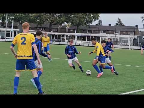 A1 Highlights Souhail Hajri Competitie wedstrijd 24/25. Tubanters vs De Esche