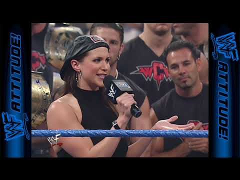Stephanie McMahon & Shane McMahon talk about The Alliance | SmackDown! (2001)