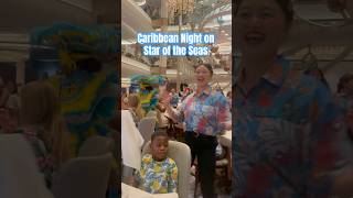 It’s always a party! The main dining room on @RoyalCaribbean #staroftheseas #caribbean #cruiseship