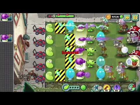 PvZ 2 - Pinata Party October 14, 2017 - Mixed Level Plants