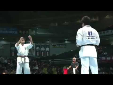 Salahat hasanov vs Daiki kato shinkyokushin karate Aze 2015