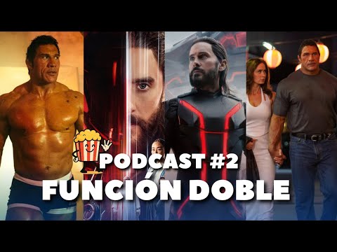 FUNCIÓN DOBLE #2 ¿TRON ES BUENA? ¿LA ROCA VA POR EL OSCAR? 🏍️ 🌋🤼♀️/ DEBATE 🎙️