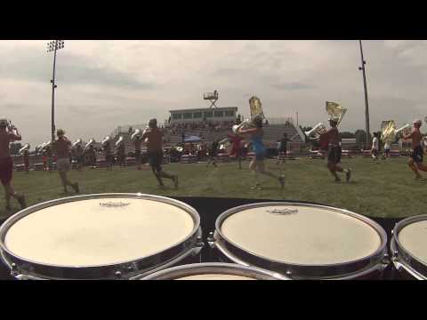 Santa Clara Vanguard 2014 Drumline Quad Cam