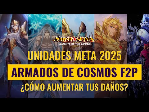 COSMOS F2P PARA LAS UNIDADES META – ¡Arma tus unidades como un PRO! 🔥🛡️ | Saint Seiya Awakening