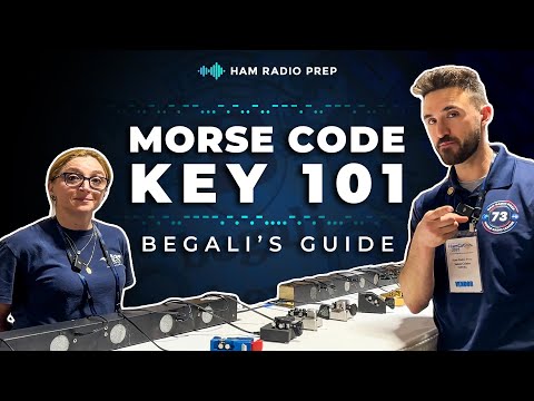 Choosing Your First Morse Code Key with Begali!