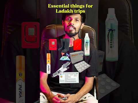 What to Pack for Ladakh Trip. Top 10 Things to Carry on Your Ladakh ride|Dream Ride Ladakh episode 5