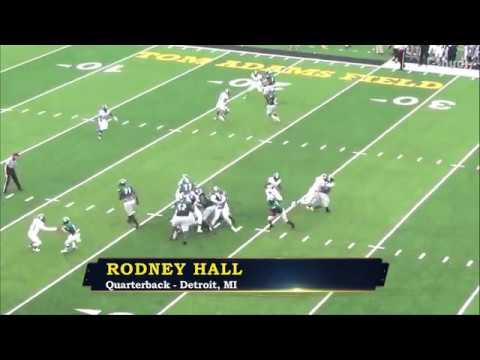 Rodney Hall - Cass Tech Quarterback - Highlights