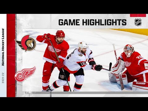 Senators @ Red Wings 4/12 | NHL Highlights 2022