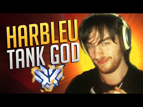BEST OF HARBLEU - RANK 1 TANK GOD | Overwatch Harbleu Montage & Esports Quick Facts