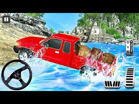 Mountain 4x4 Offroad Driving Experience - Jeep Cargo Drive Simulator - Android Gameplay