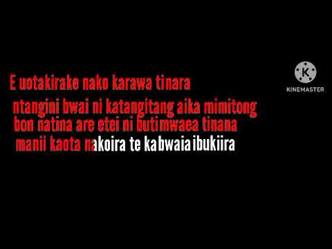 Te aine are kaman rineaki mangkoa lyric.