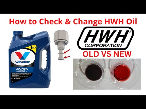 How to Properly Check & Change The Oil in Your HWH Hydraulic Jack & Slide Room System Part 3