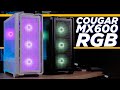 Cougar MX600 RGB White - видео