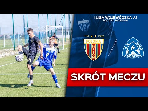 Skrót A1: Polonia Bytom - UKS Ruch Chorzów 3:1 (1:0)