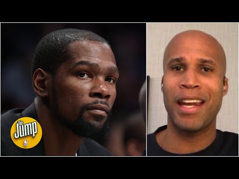 跳躍》迴應凱文-杜蘭特關於詹姆斯-哈登和可能交易的言論。 (The Jump reacts to Kevin Durant's comments about James Harden and a possible trade)