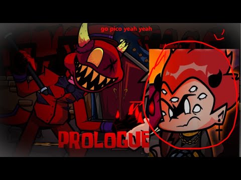 Dragged Down To Hell V2 but Pico sings it | Funkin' Hellbeats Corruption [FANMADE]