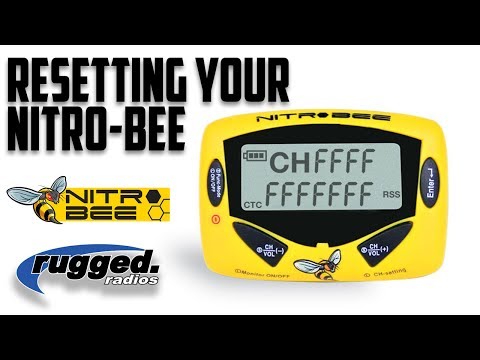 Rugged Radios : Resetting Your Nitro-Bee