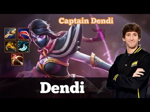 Captain Dendi Templar Assassin plays | Dota 2 MMR Pro player