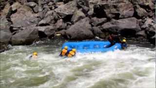 preview picture of video 'Gore Canyon tunnel falls 8/16/12.wmv'