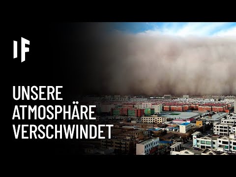 Was wäre, wenn die Atmosphäre der Erde, wie einst bei Mars, verschwindet?