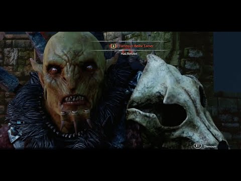 Shadow of Mordor DLC The Lord of the Hunt Walkthrough Gameplay Part 4 "Call of the Caragath" (PS4)