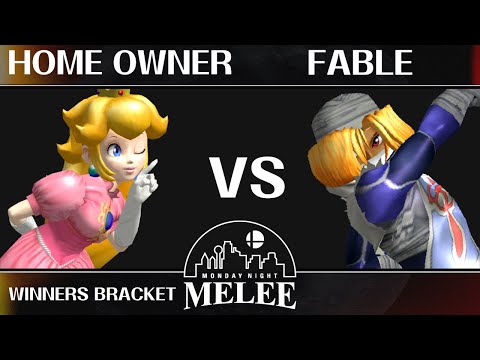 MNM 379 - Winners Quarters - home | owner (Peach) VS Fable (Sheik ) - SSBM Melee
