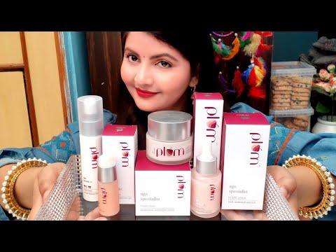 Plum goodness bright years age specialists skincare complete range review |antiAGING skincare regime Video