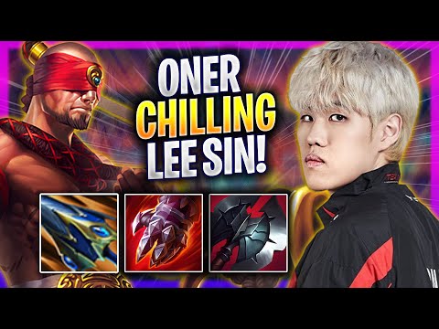 ONER CHILLING WITH LEE SIN! - T1 Oner Plays Lee Sin JUNGLE vs Nidalee! | Season 2024
